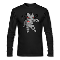 Character #83 Men's Long Sleeve T-Shirt by Next Level - black