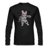 Character #83 Men's Long Sleeve T-Shirt by Next Level - black