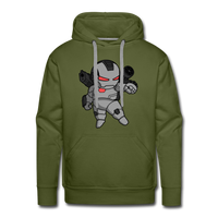 Character #83 Men’s Premium Hoodie - olive green