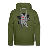 Character #83 Men’s Premium Hoodie - olive green