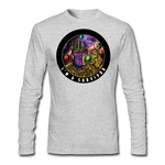 Character #84 Men's Long Sleeve T-Shirt by Next Level - heather gray