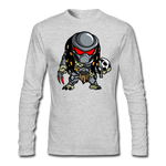 Character #88 Men's Long Sleeve T-Shirt by Next Level - heather gray