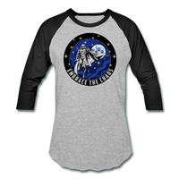 Character #89 Baseball T-Shirt - heather gray/black