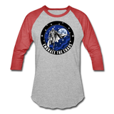 Character #89 Baseball T-Shirt - heather gray/red