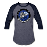 Character #89 Baseball T-Shirt - heather blue/navy
