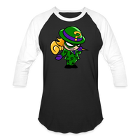 Character #95 Baseball T-Shirt - black/white