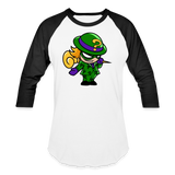 Character #95 Baseball T-Shirt - white/black