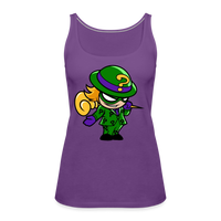 Character #95 Women’s Premium Tank Top - purple