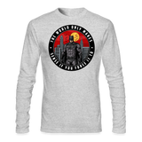 Character #96 Men's Long Sleeve T-Shirt by Next Level - heather gray