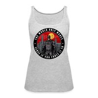 Character #96 Women’s Premium Tank Top - heather gray