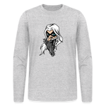 Character #99 Men's Long Sleeve T-Shirt by Next Level - heather gray